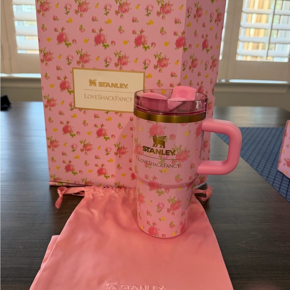 LoveShackFancy Pink Floral Tumbler - Picture 5 of 5